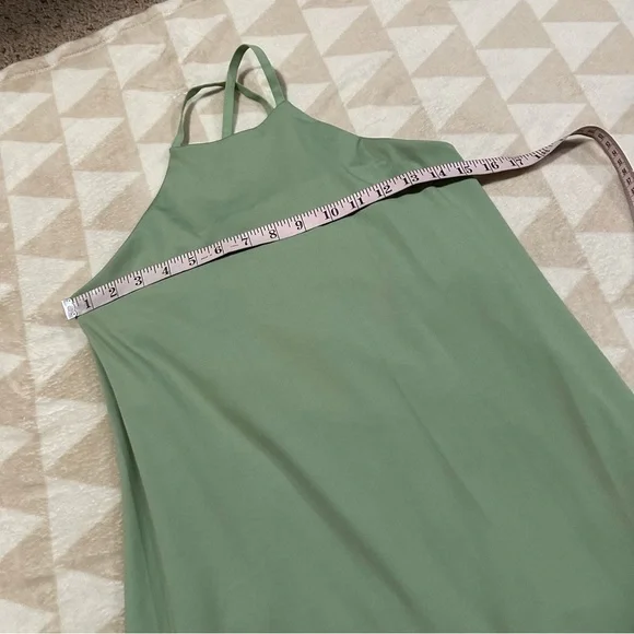 madewell 2.0 flex fitness dress gatehouse green nwot - Picture 6 of 7